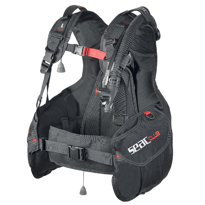 SEAC SUB Kit chaleco BCD + regulador + octopus RENTAL KIT CLUB INT - Bild 3 von 16