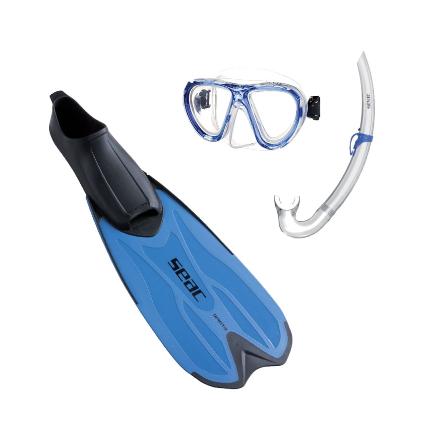SEAC SUB Kit aletas GAFAS tubo de buceo SPINTA MIX - Imagen 2 de 2