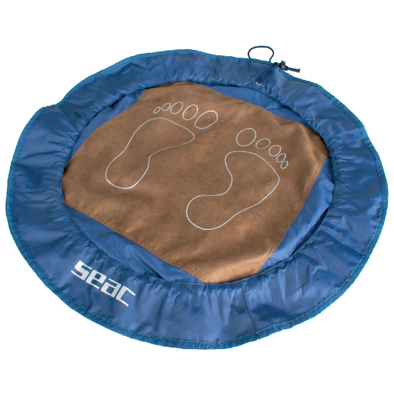 esterilla para pies swim mat de seac - práctica bolsa impermeable para piscina, gimnasio y playa
