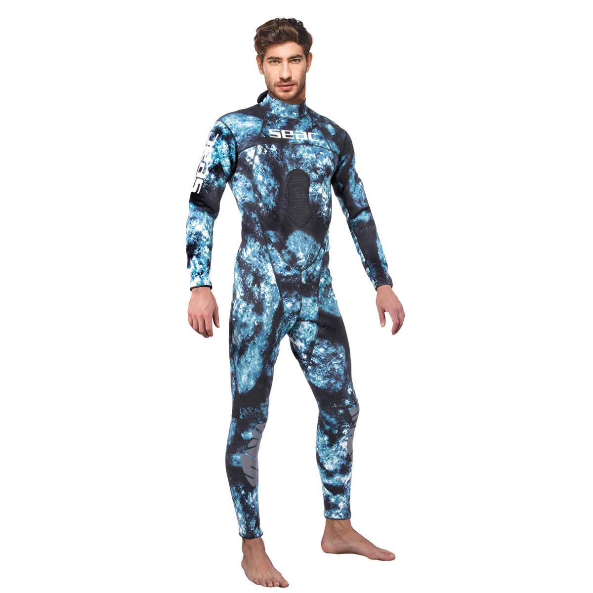 sukelluskalastuspuku body-fit camo man 1,5 mm