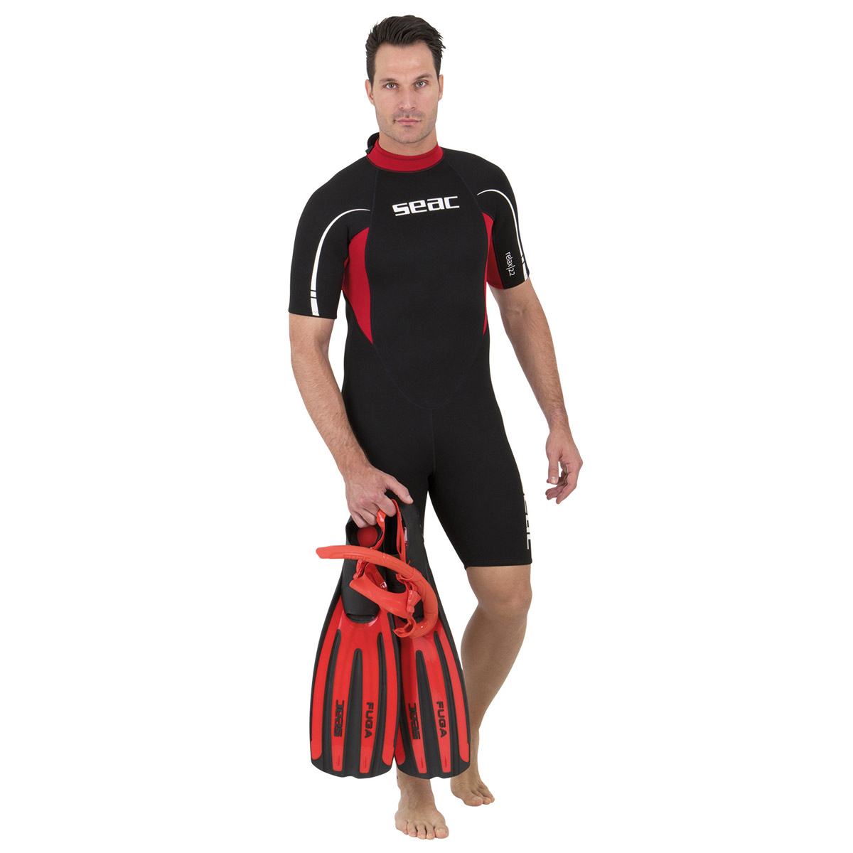 traje de buceo corto neopreno relax de seac sub