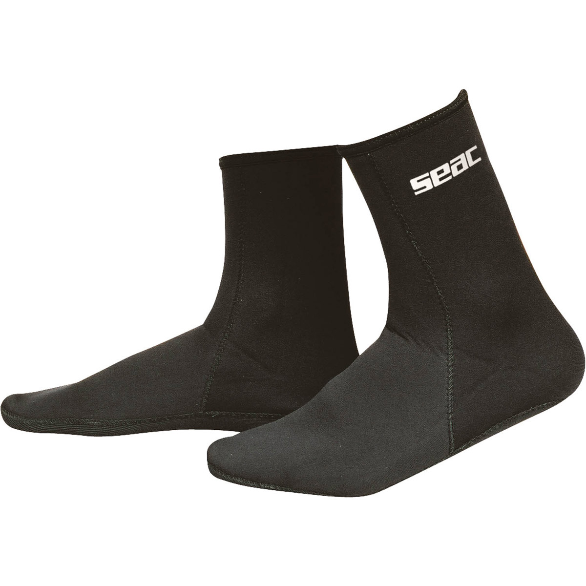 calcetines de neopreno para buceo y deportes acuáticos - seac socks standard socks hd 2,5mm