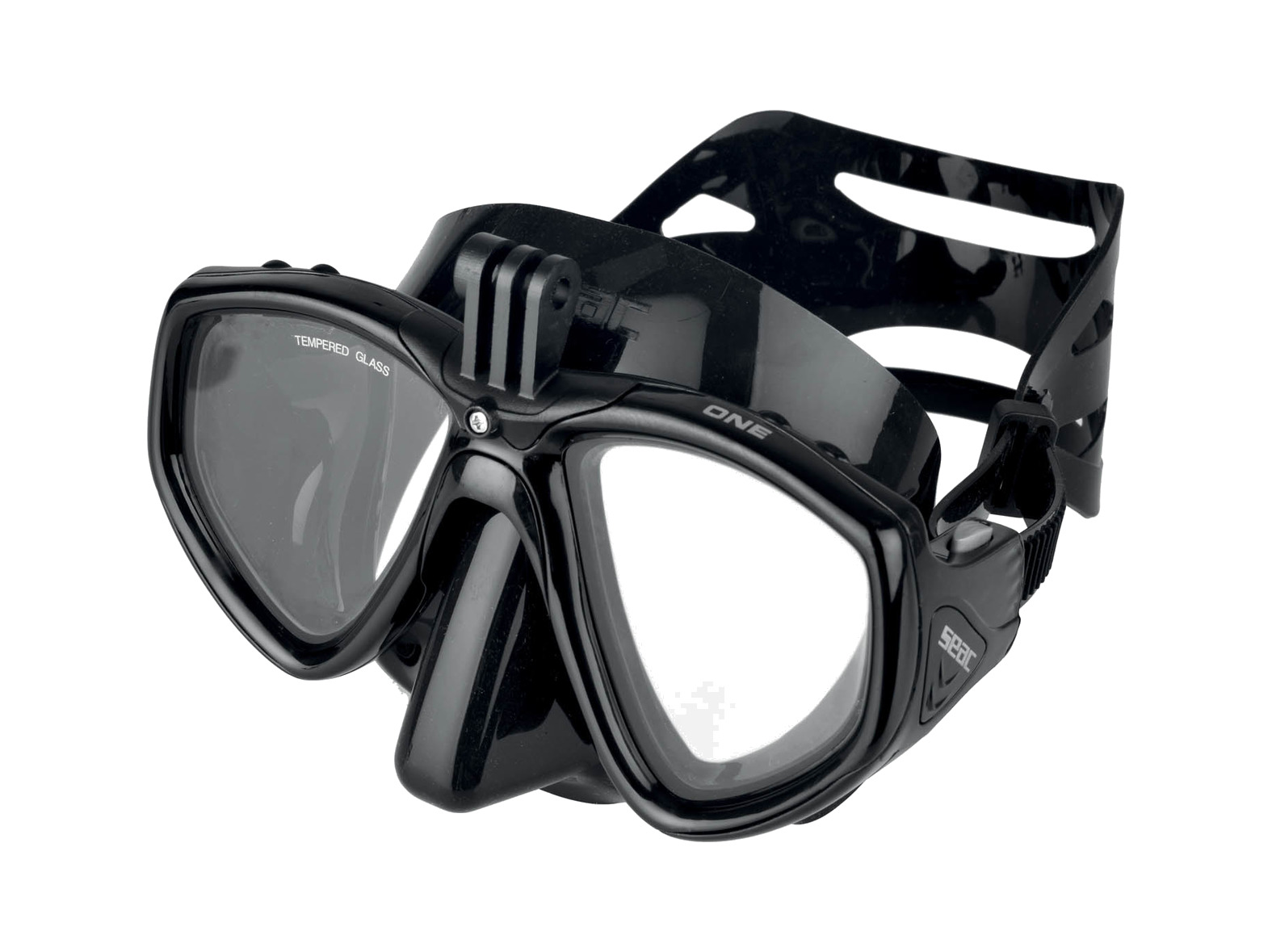 SEAC SUB GAFAS de buceo con soporte para GoPro y cámaras de acción - Seac One Pr