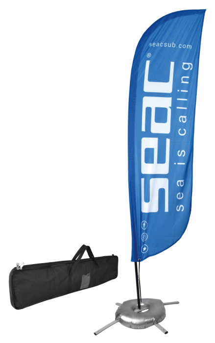 bandera de playa beach flag 55x200cm