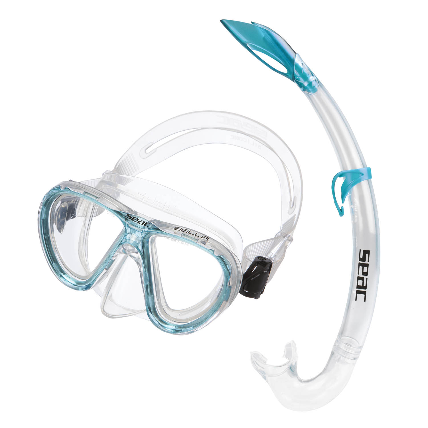SEAC SUB SCHNORCHELGAFAS UND SCHNORCHELKIT BELLA S/KL - Picture 10 of 10