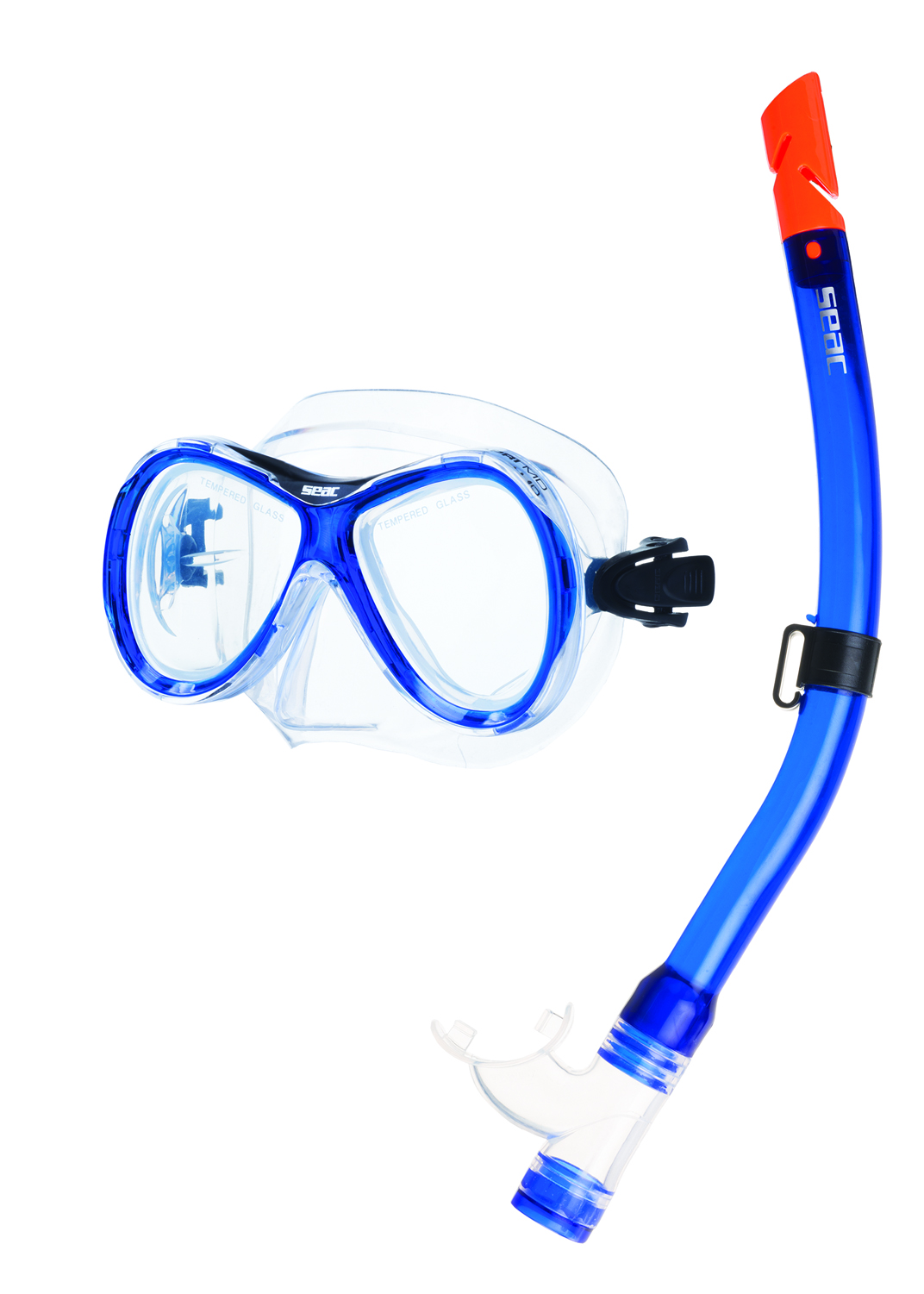 SEAC SUB GAFAS DE PLONGÉE ET KIT DE SNORKEL SET BIS MARINA - Photo 1/1