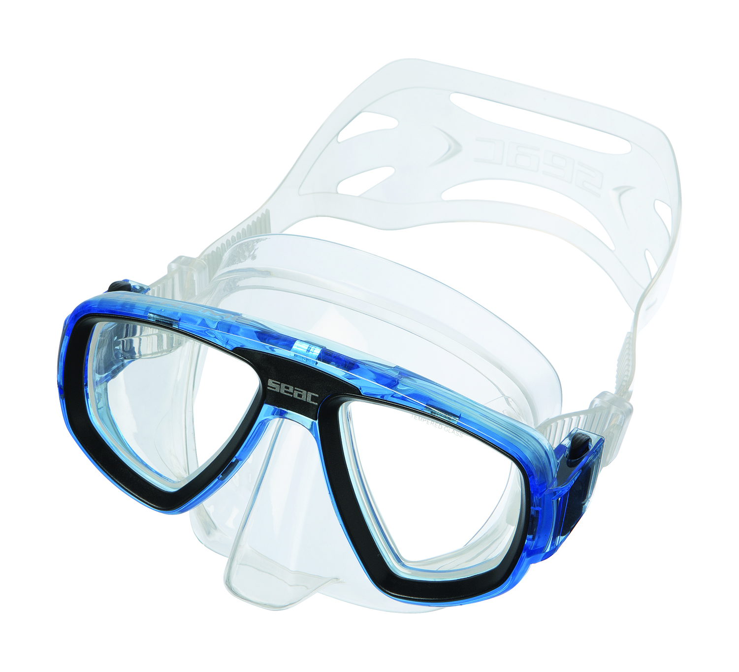 SEAC SUB Kit GAFAS y tubo snorkel buceo EXTREME CON VALVOLA S/KL CHIARO