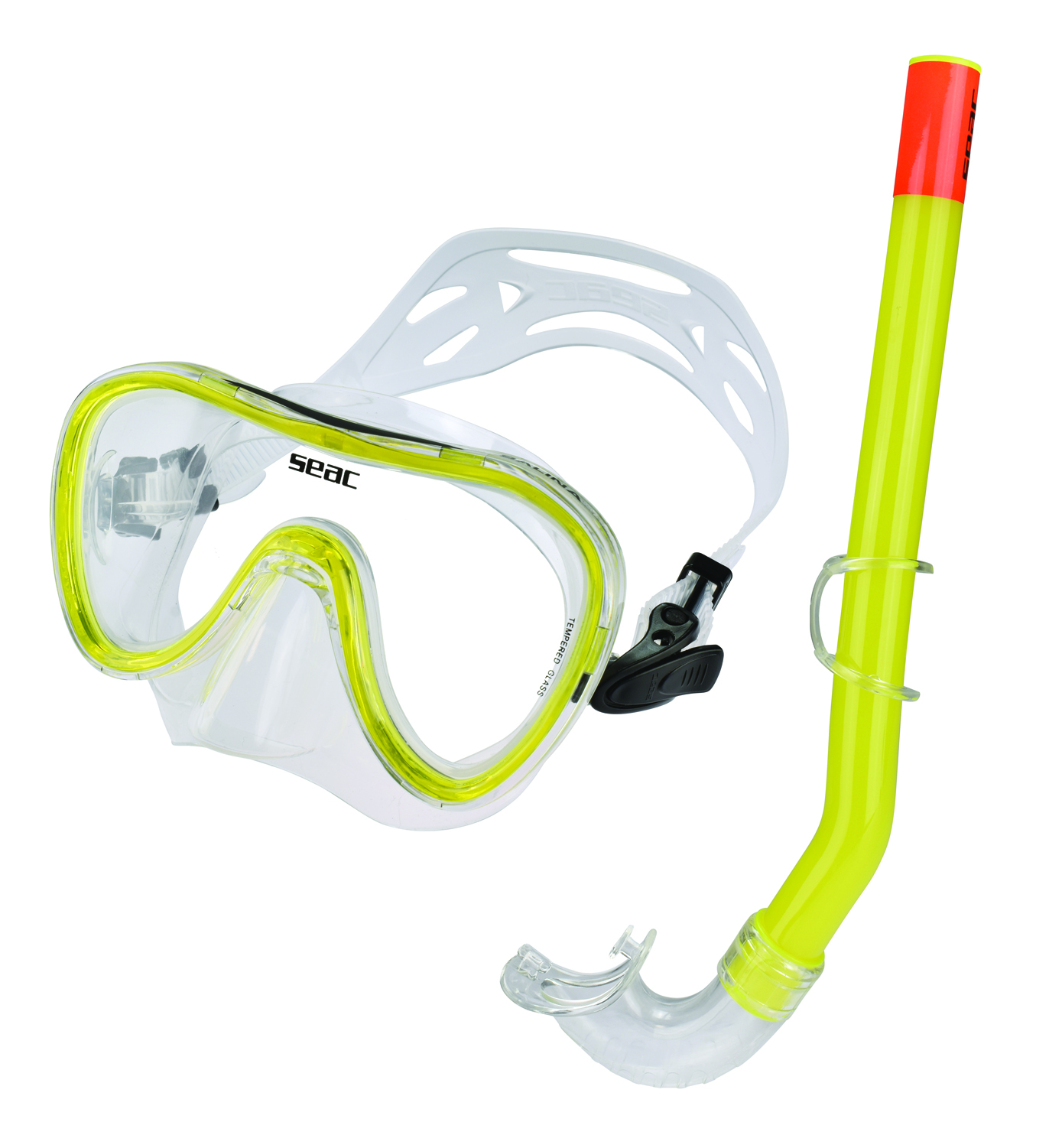 SEAC SUB Kit GAFAS y tubo snorkel buceo SET BIS SALINA MD SILTRA - Foto 9 di 10