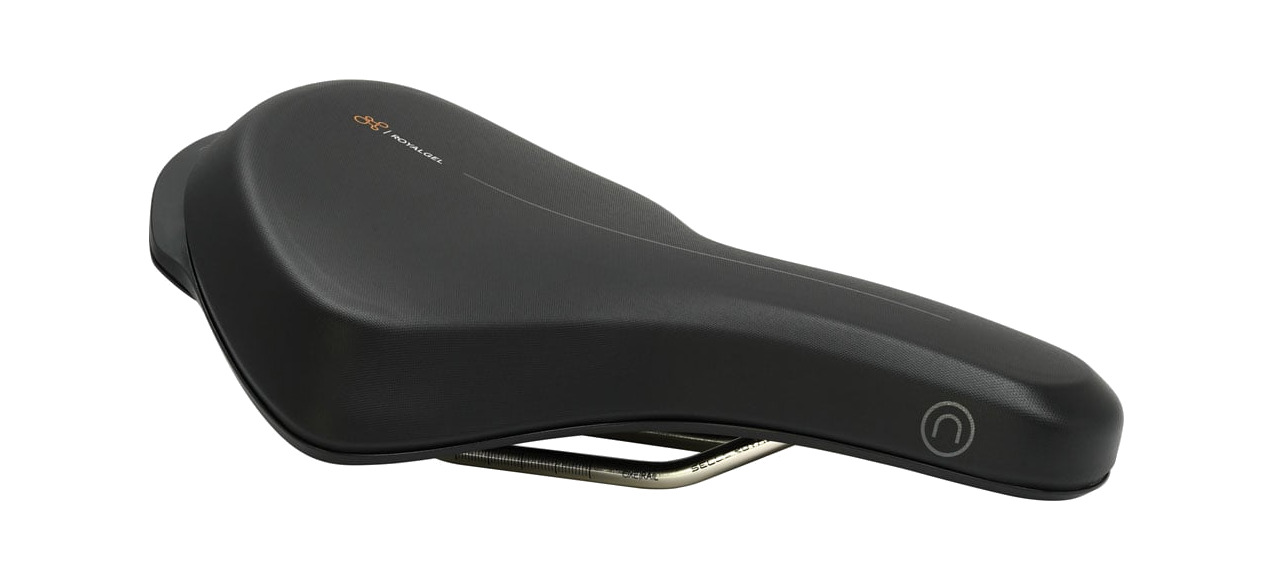 sillin de bicicleta on royalgel e-fit moderate unisex black allure 185mm