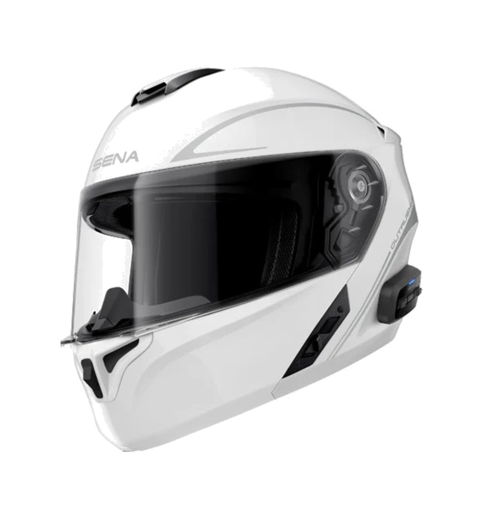 casco modular con sistema de comunicación integrado outrush r bluetooth