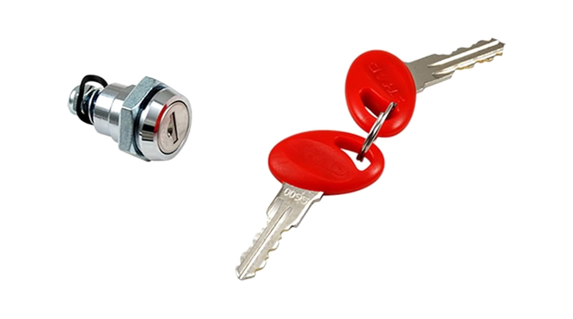 cerradura con llaves de recambio reworld