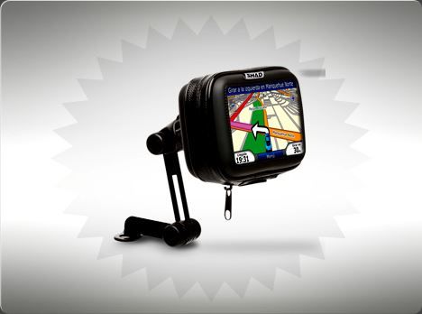 soporte funda gps universal 4,3 pulgadas moto impermeable tactil