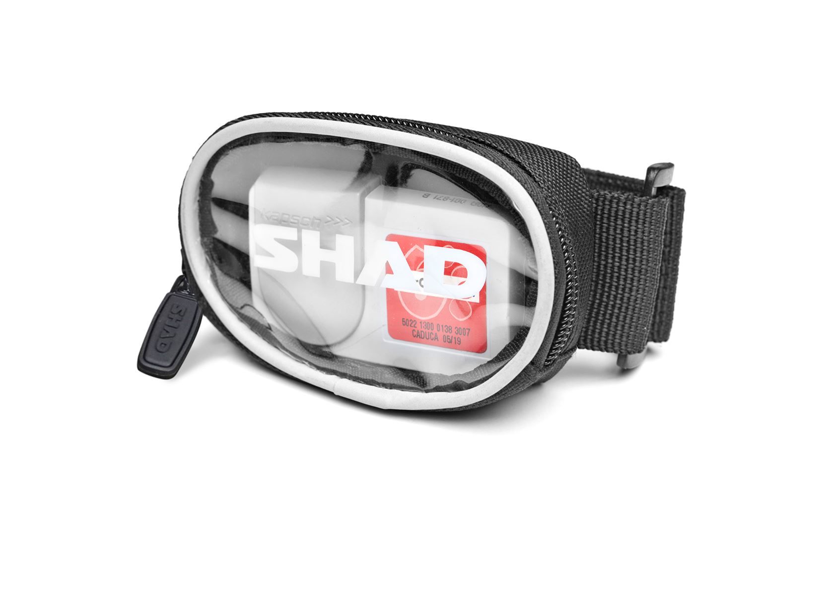 bolsa para peajes en moto con pantalla táctil y elementos reflectantes sl01