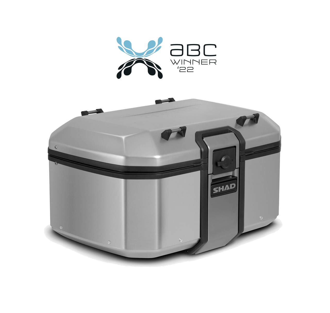 baul trasero o maleta para moto de aluminio tr55 terra