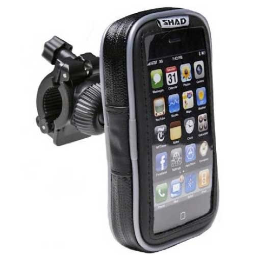 SHAD Soporte funda telefono MOVIL universal 3,8 pulgadas moto impermeable tactil - Imagen 7 de 15