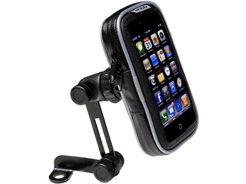 SHAD Soporte funda telefono MOVIL universal 3,8 pulgadas moto impermeable tactil - Imagen 13 de 15