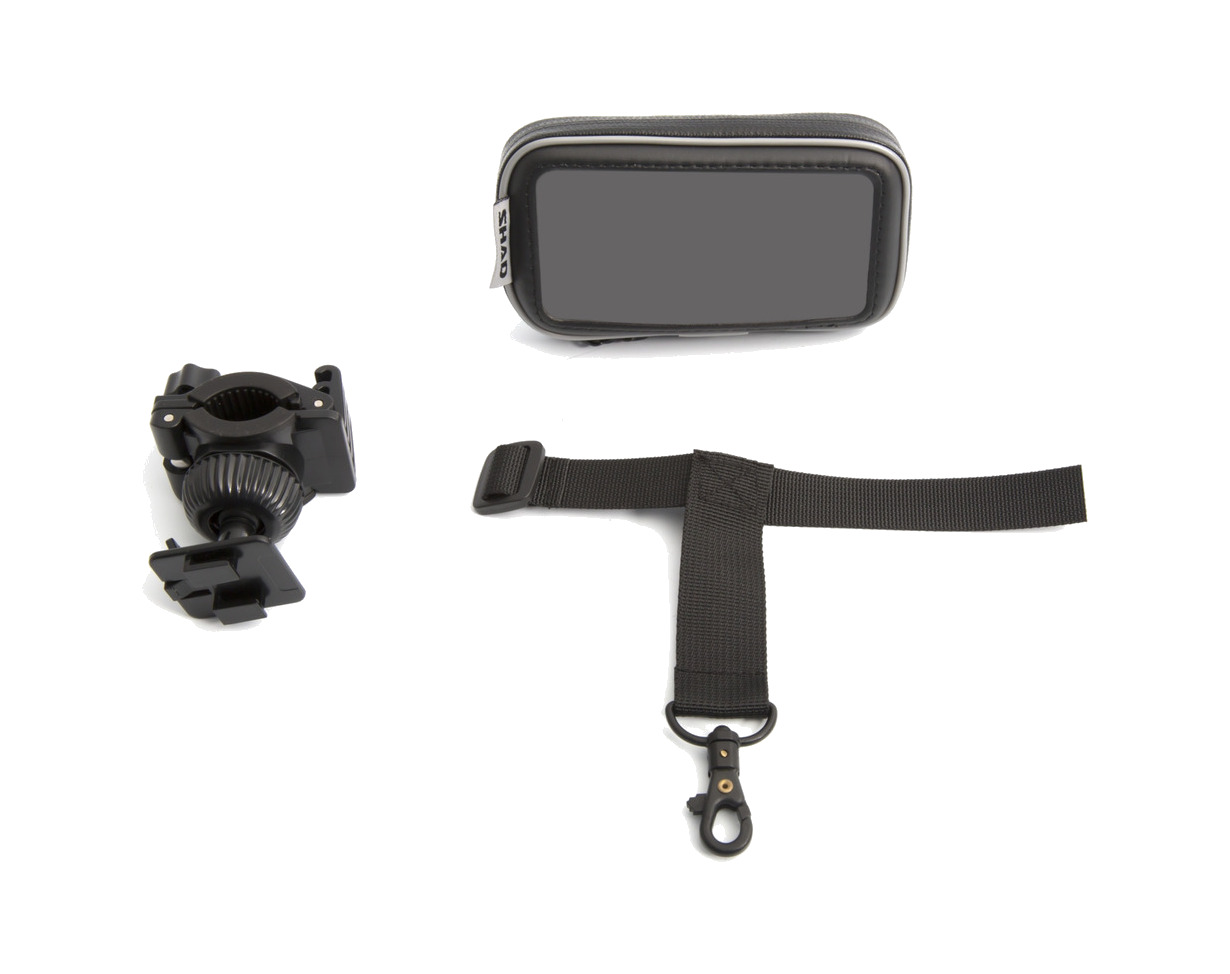 SHAD Soporte funda telefono MOVIL universal 3,8 pulgadas moto impermeable tactil - Imagen 10 de 15