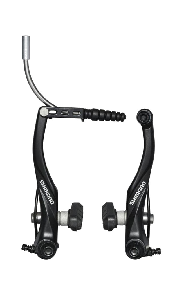 puente de freno delantero con zapatas  br-t4000 v-brake alivio s65t