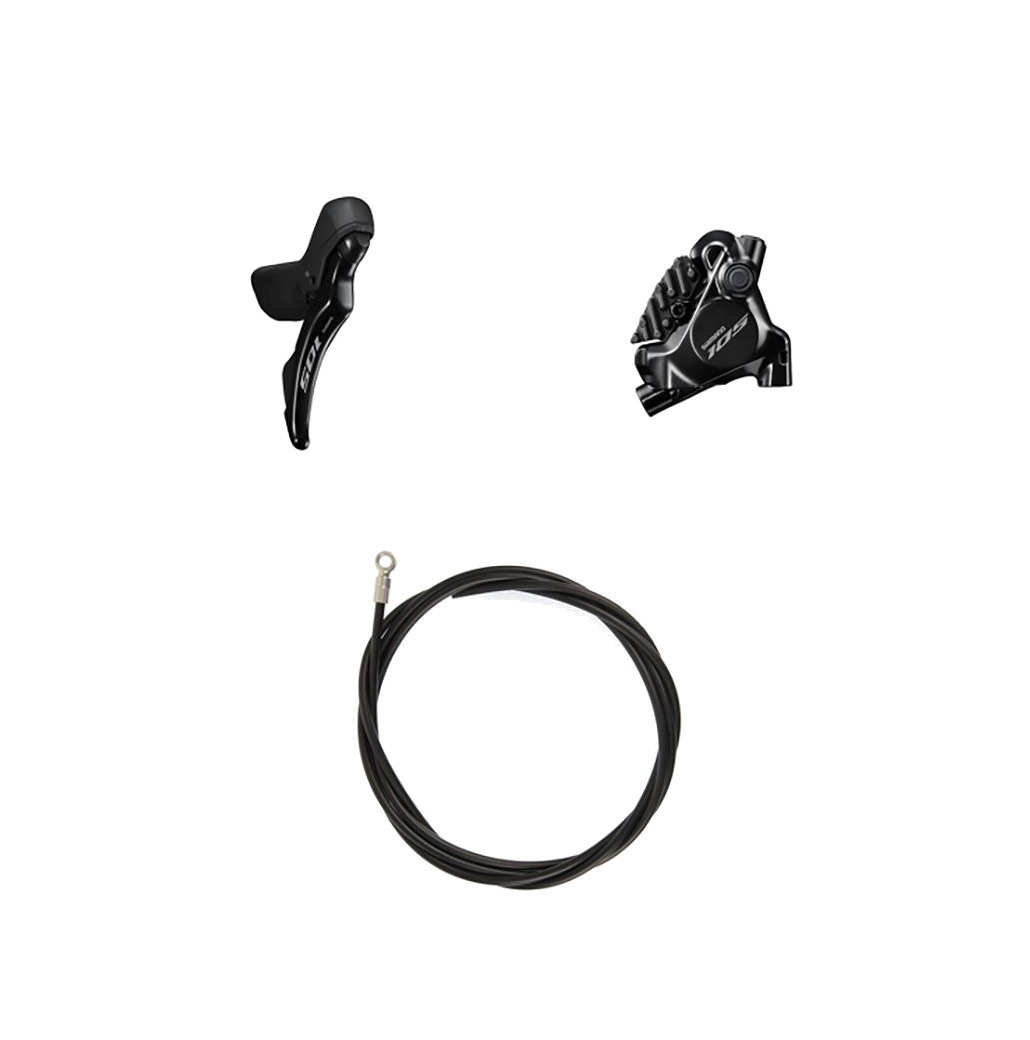 maneta freno/cambio derecha pinza trasera aluminio 105 st-r7120 br-7170