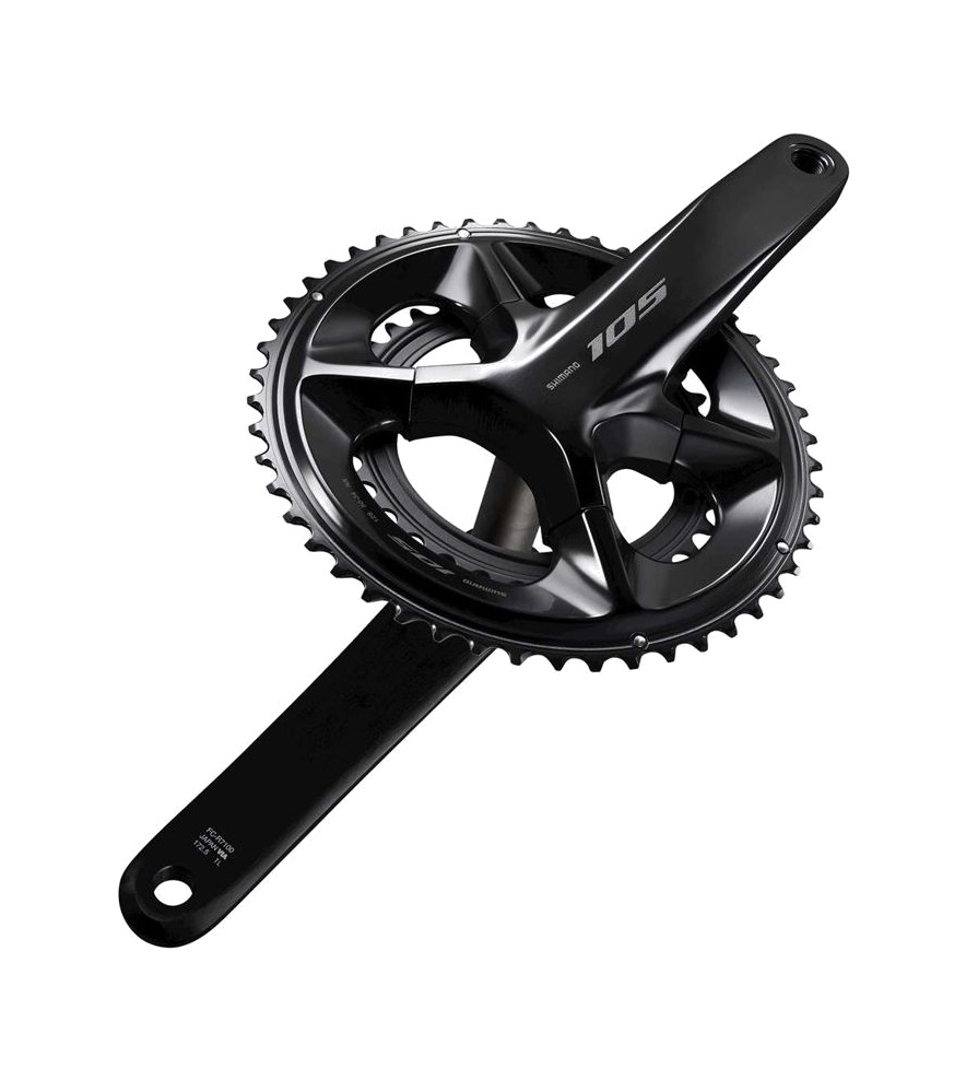 juego de bielas y platos aluminio 105 fc-r7100 di2 50x34d 2x12v hollowtech ii