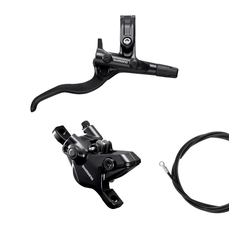 kit de freno de disco trasero con latiguillo bl-m4100 + br-mt410 2 pistones