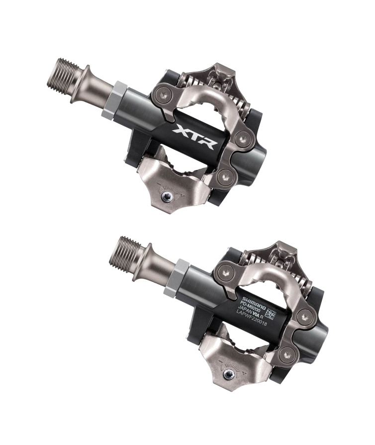 pedales automáticos de montaña con calas xtr m9200 spd + sm-sh51