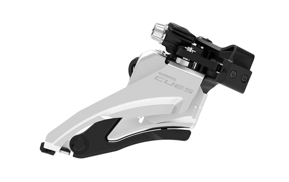 desviador de cambio de platos cues fd-u4000-m 34.9 side swing dual pull 2x9/10v