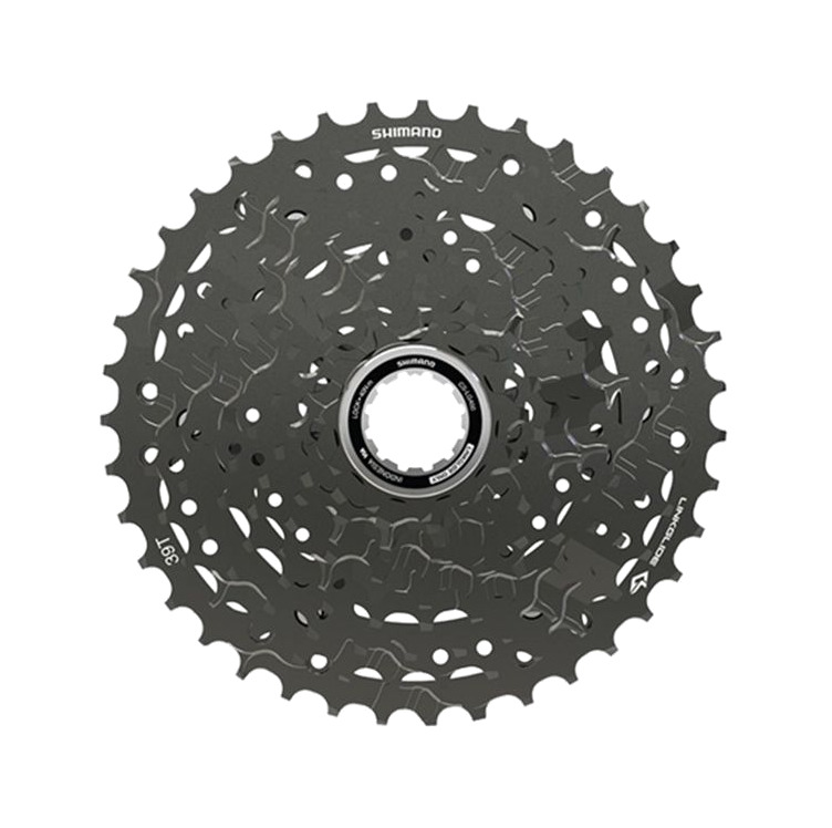 cassette piñones de acero cs-lg300-9 linkglide 9v