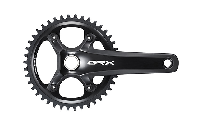 juego de bielas y platos aluminio  grx fc-rx810 gravel 110 bcd 175 mm 11v