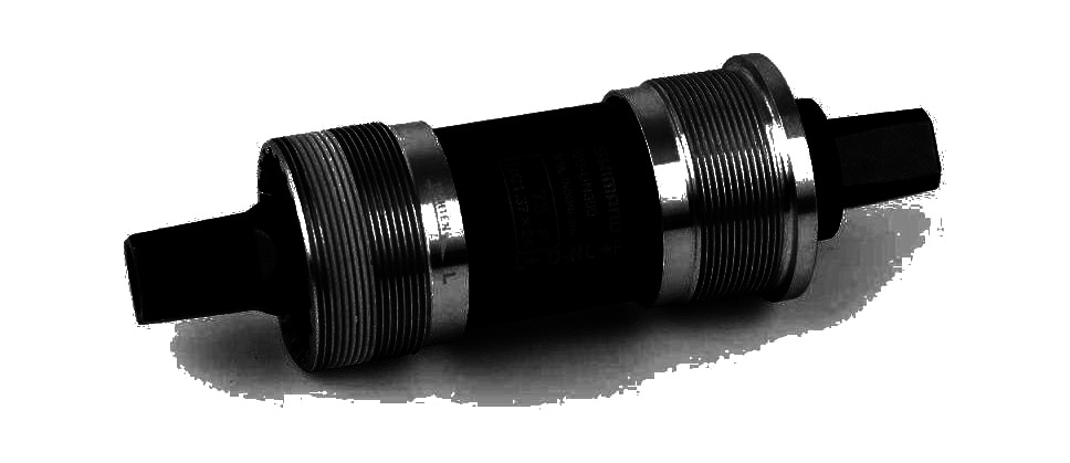 eje cartucho de pedalier cuadradillo  bb-un300 bsa 73-123 mm (ll123)