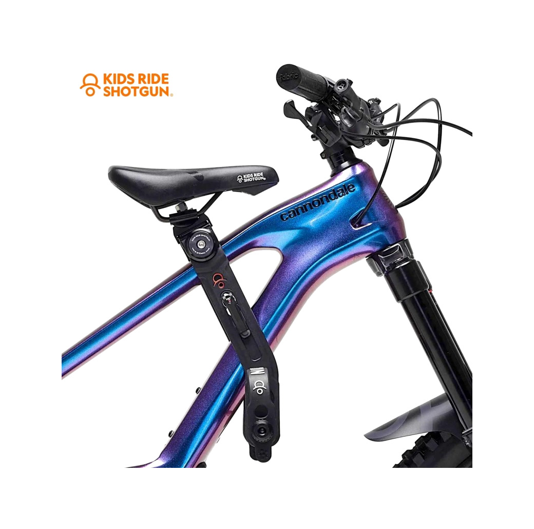 sillin para niños en la bici del adulto con soporte al cuadro shotgun 2.0
