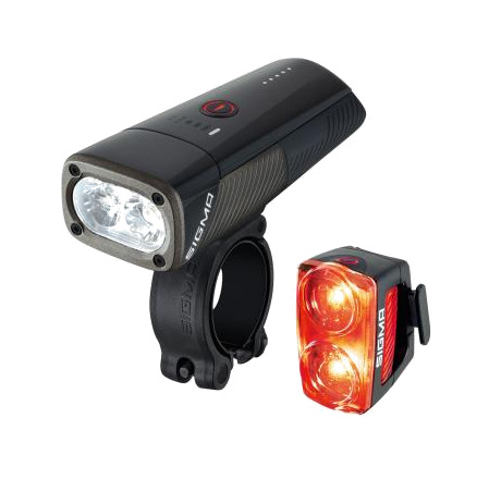 juego de luces bicicleta delantera y trasera buster 1600 rl150