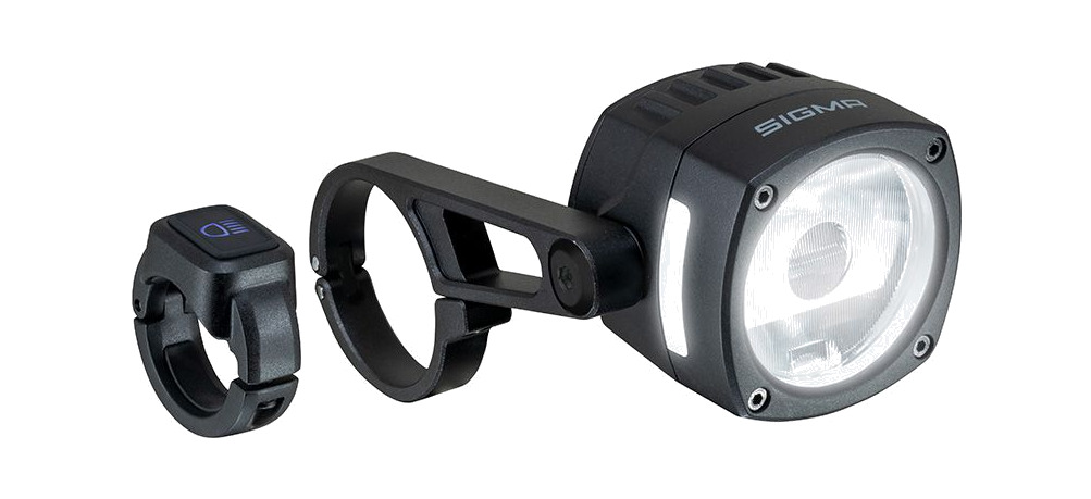 luz delantera para bicicleta con control remoto y carga eox 170 hb usb-c