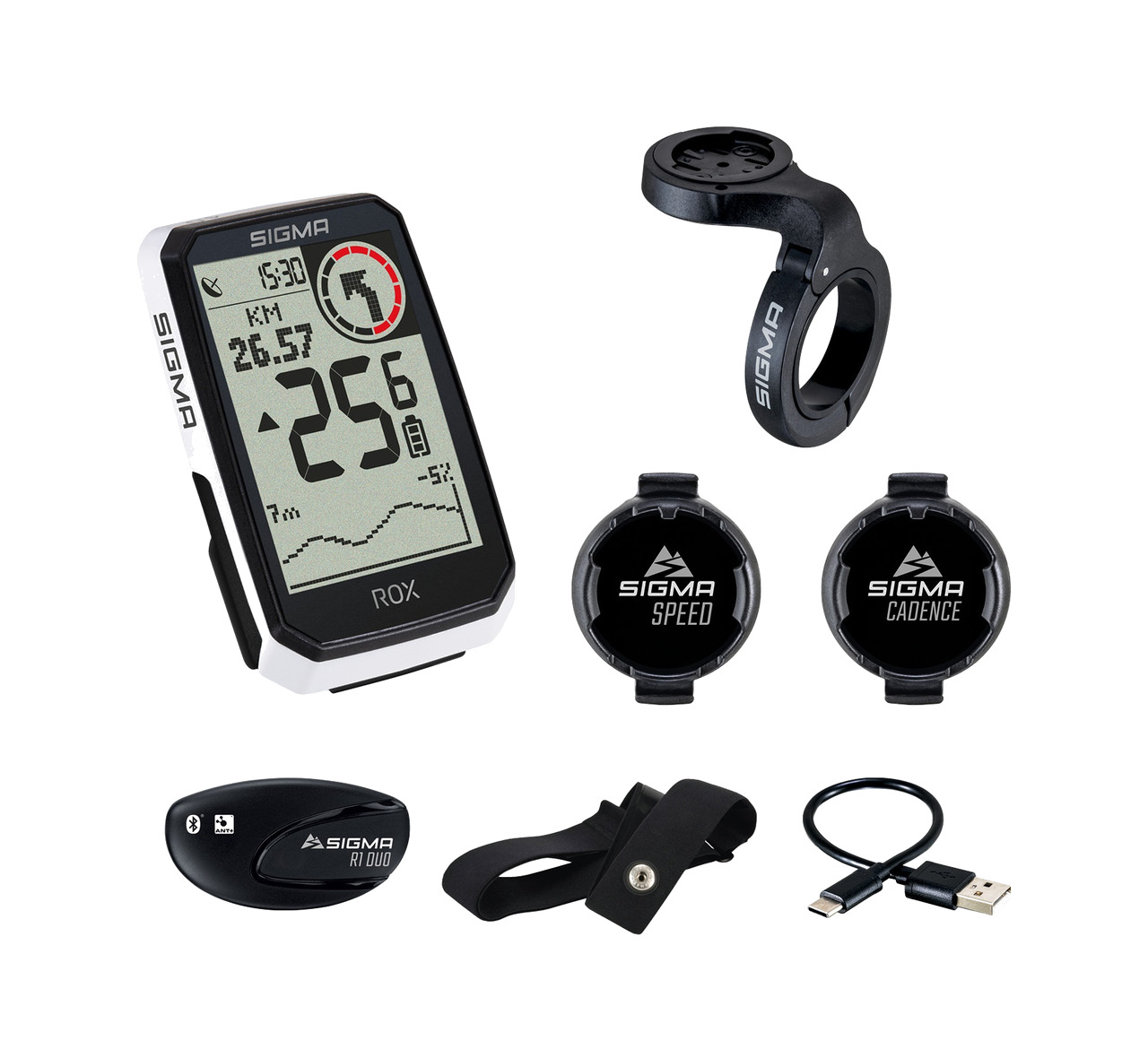 gps cuentakilometros con sensor rox 4.0 endurance set