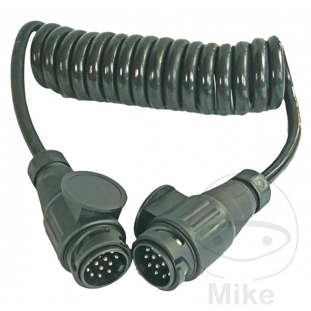 cable de conexión remolque 2 enchufes 13 polos 12v
 3 m