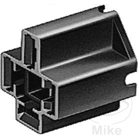 carcasa hembra de enchufe plano 5 polos
