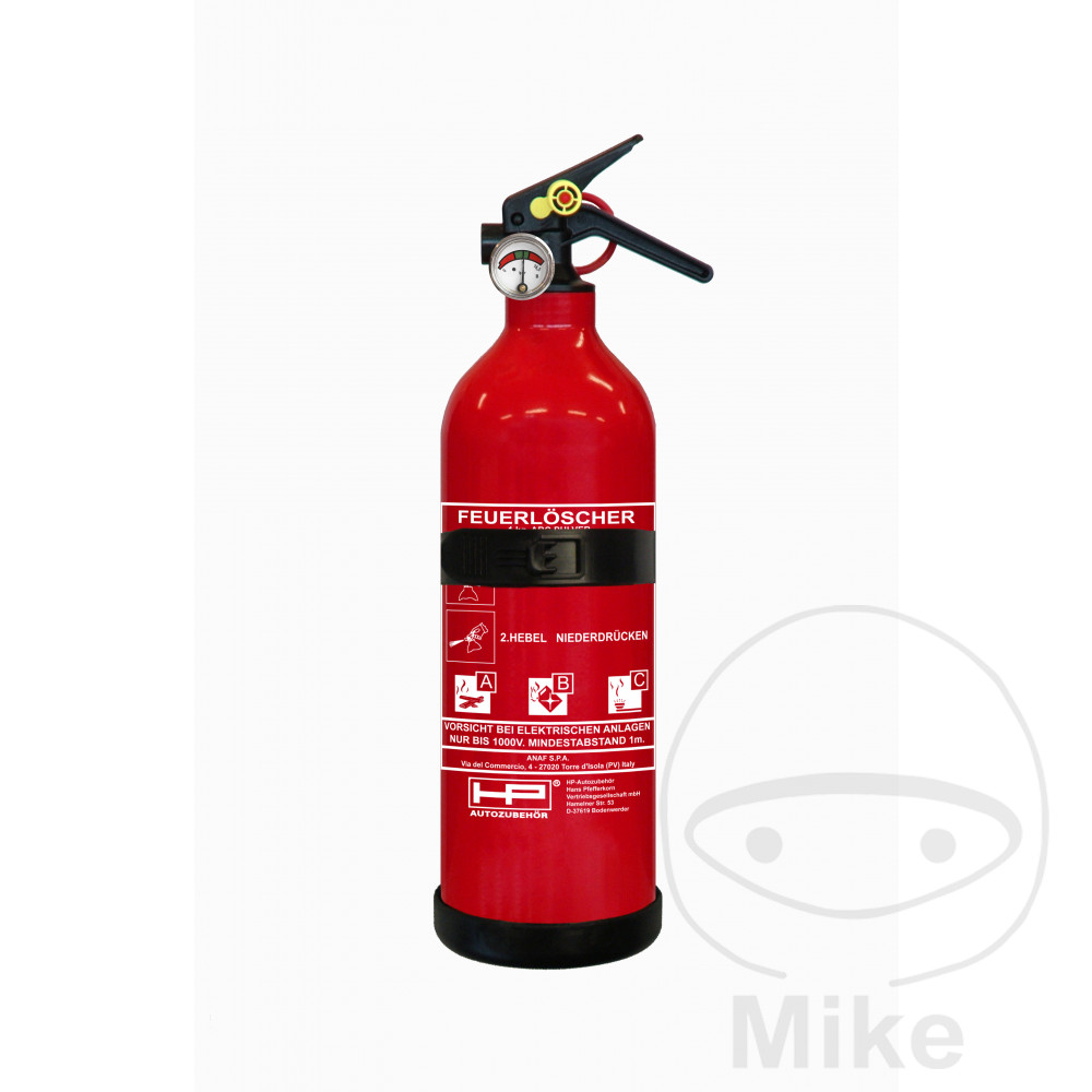 extintor con soporte pared 1 kg