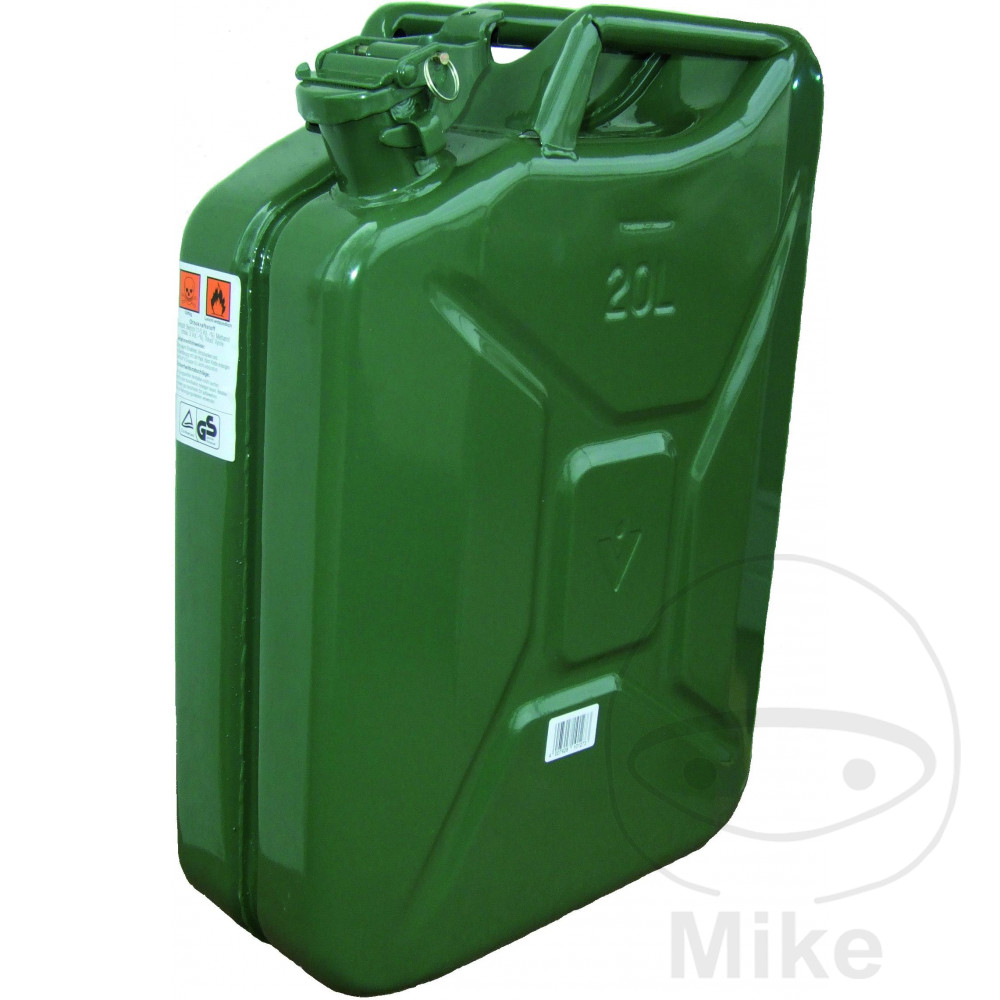 bidón para gasolina metálico homologado 20l