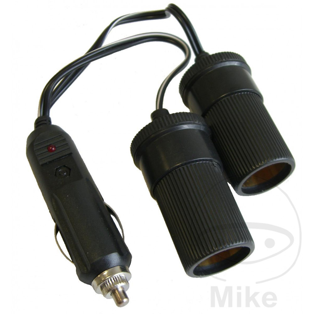 adaptador doble toma de mechero