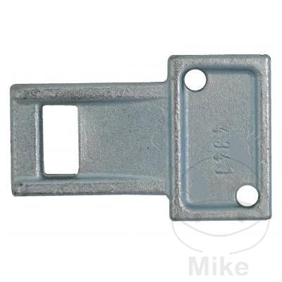 base de bisagra para tapa de aluminio