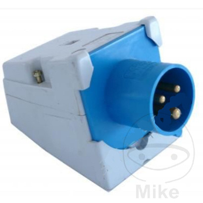 toma de corriente de pared para remolque 3 polos cee 230v 16a