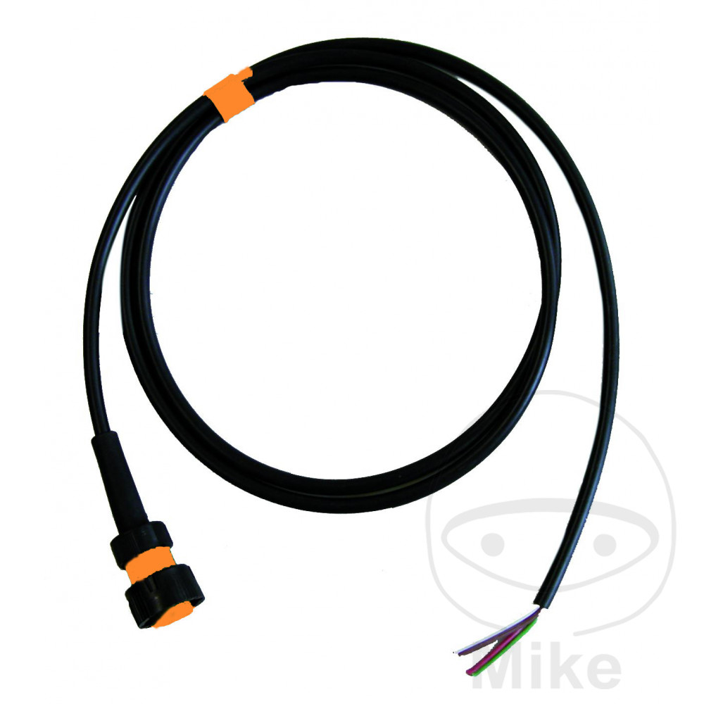 juego de cables 5 polos con conector de bayoneta izquierda para luces remolque 5.5 m