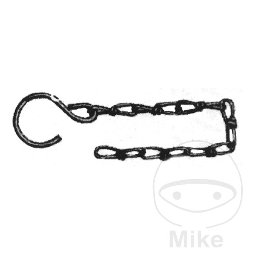 cadena de hierro de seguridad 225 mm