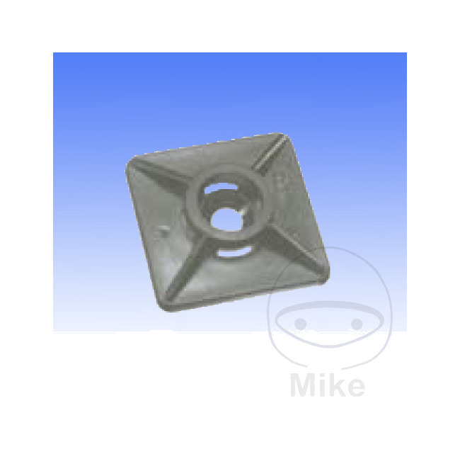 pack 100 soporte adhesivo para bridas