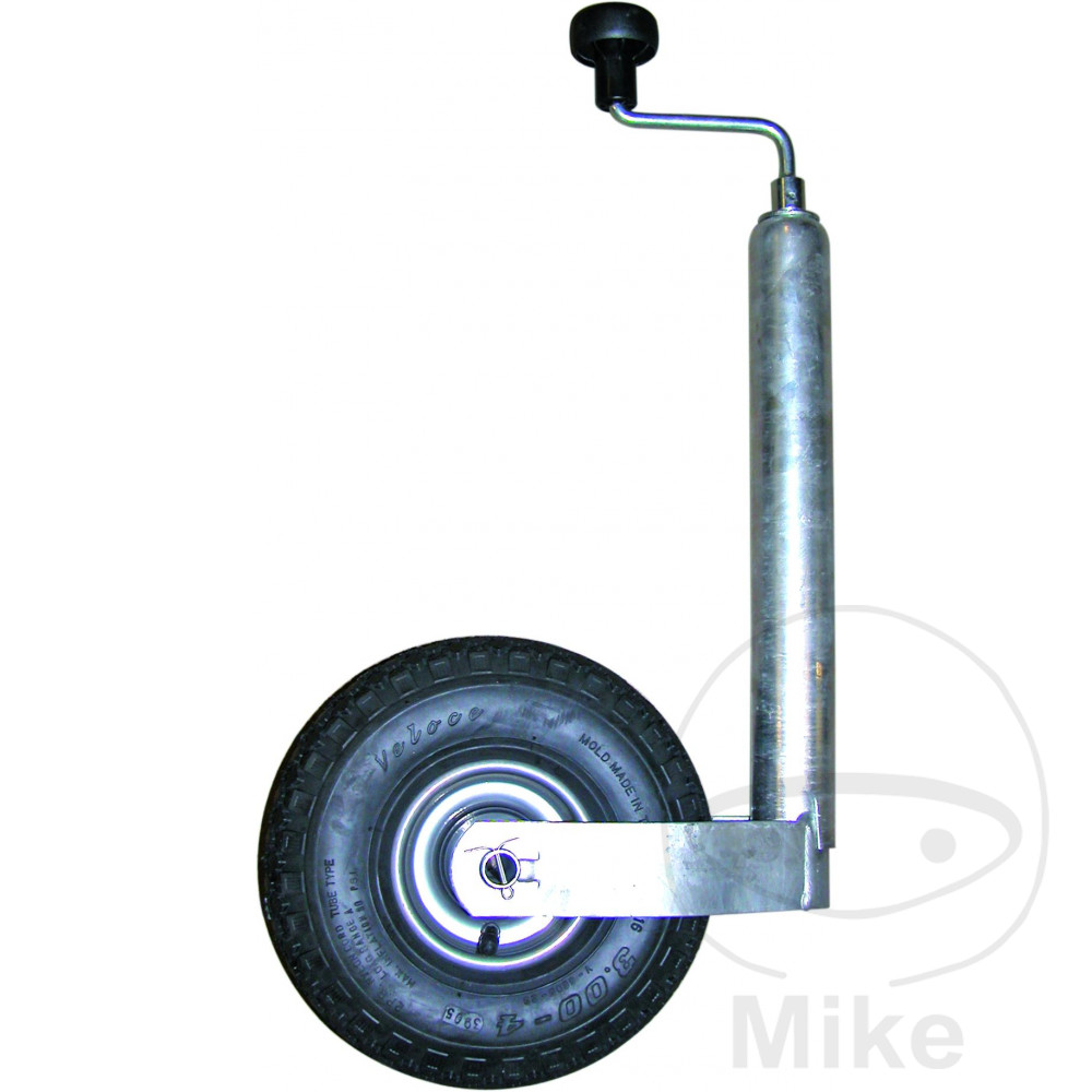 rueda de apoyo para remolque jockey 48 mm 260x85 mm
