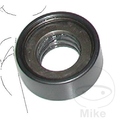 pieza de empuje con rodamiento axial