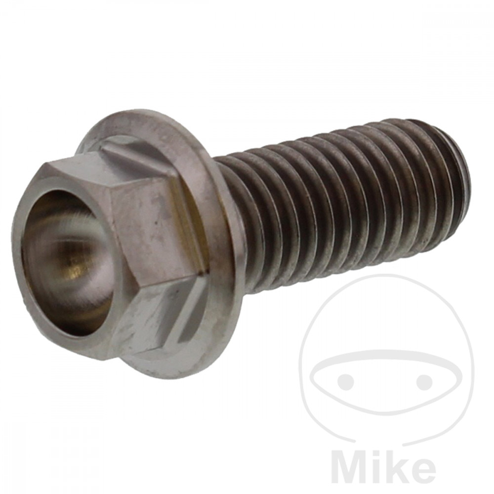 tornillo hexagonal titanio m8x1.25 mm 20 mm