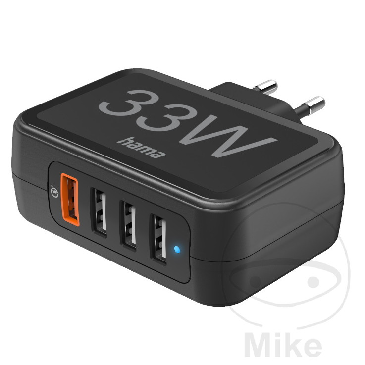 cargador de batería usb 230v 33w quickcharge 3.0 4