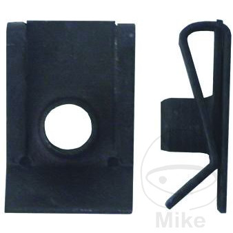 pack 10 tuercas de chapa metalicas carroceria m6
