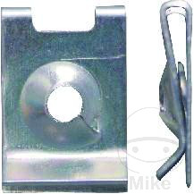 pack 10 tuercas de chapa metalicas carroceria de acero 3.9 mm